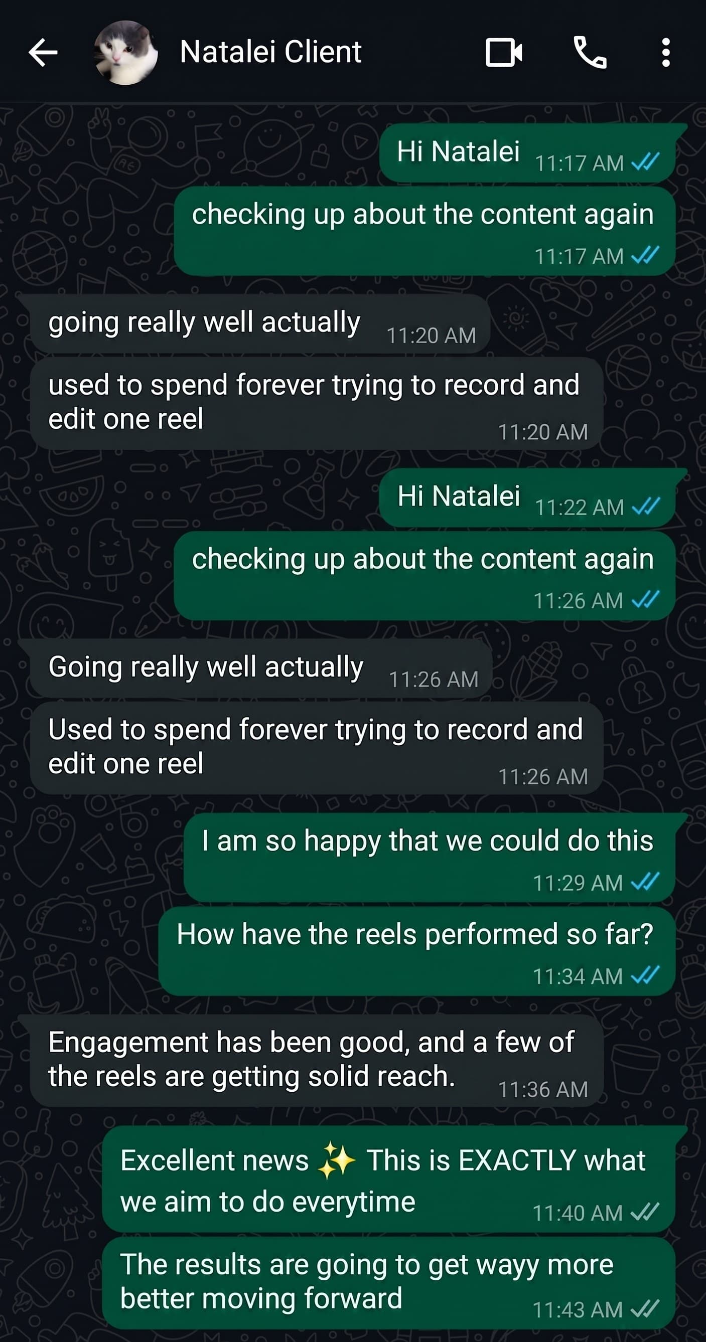 Natalie Reaction